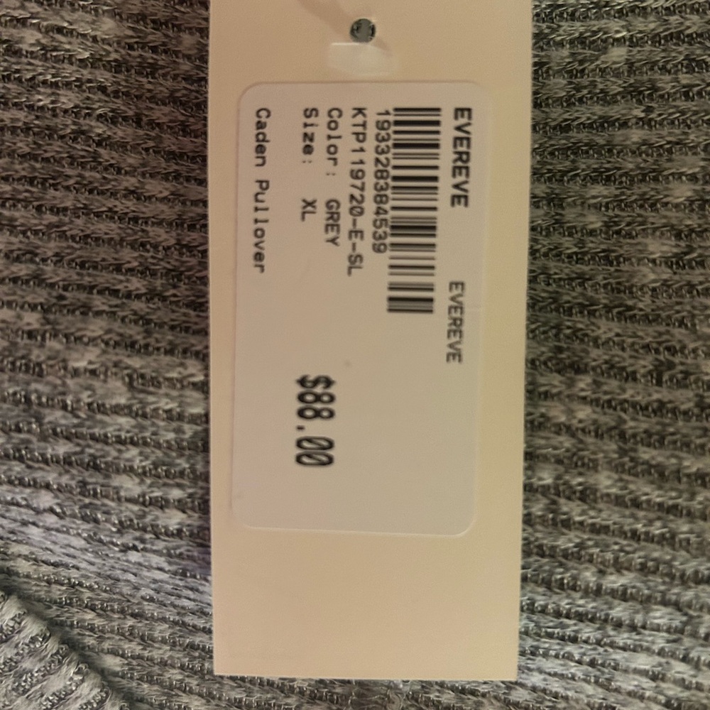 Gray XL long sleeved t shirt by Evereve
